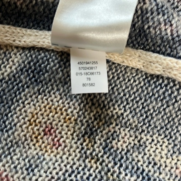 Chico’s Scroll Print Open Front Cardigan XXL - Picture 8 of 8